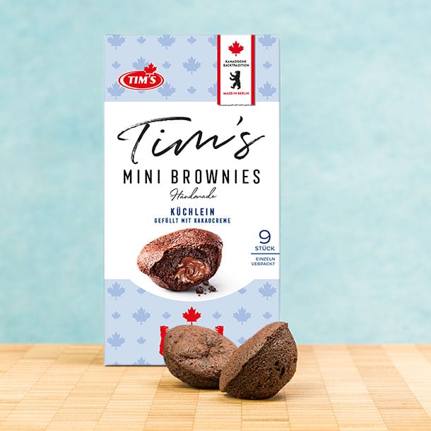 Tim's gefüllte Mini-Brownies - Kuchen - 180g